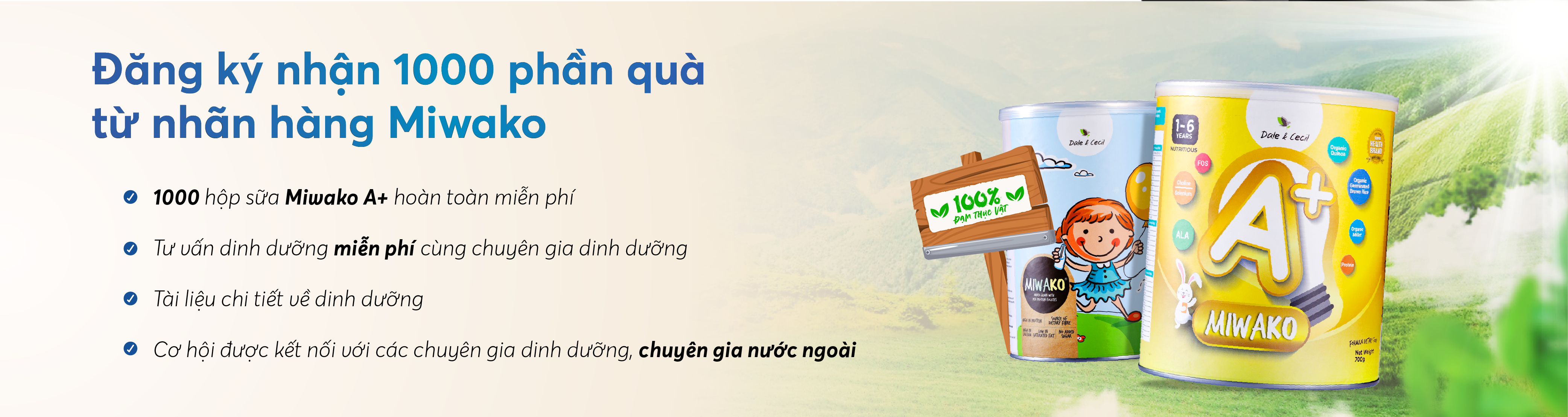 Dự án “DINH DƯỠNG XANH – AN LÀNH CHO CON – AN TÂM CHO MẸ”