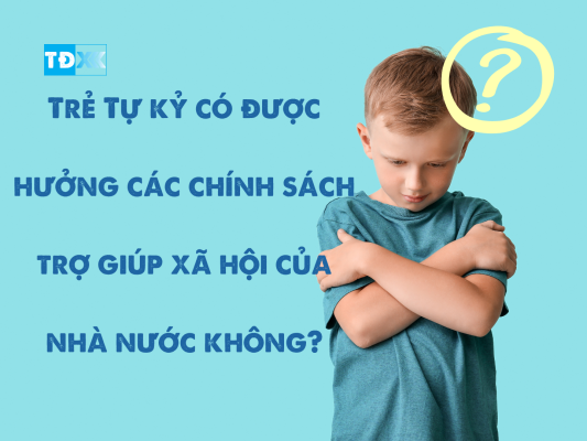Trẻ Tự kỷ có được hưởng các chính sách trợ giúp xã hội của nhà nước không?